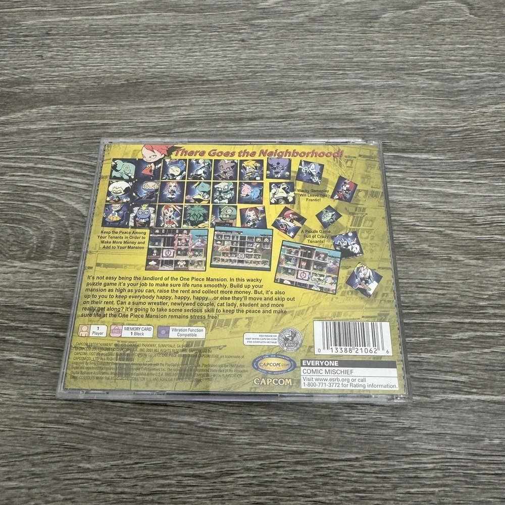 One Piece Mansion (Playstation 1) - Authentic CIB Great Condition